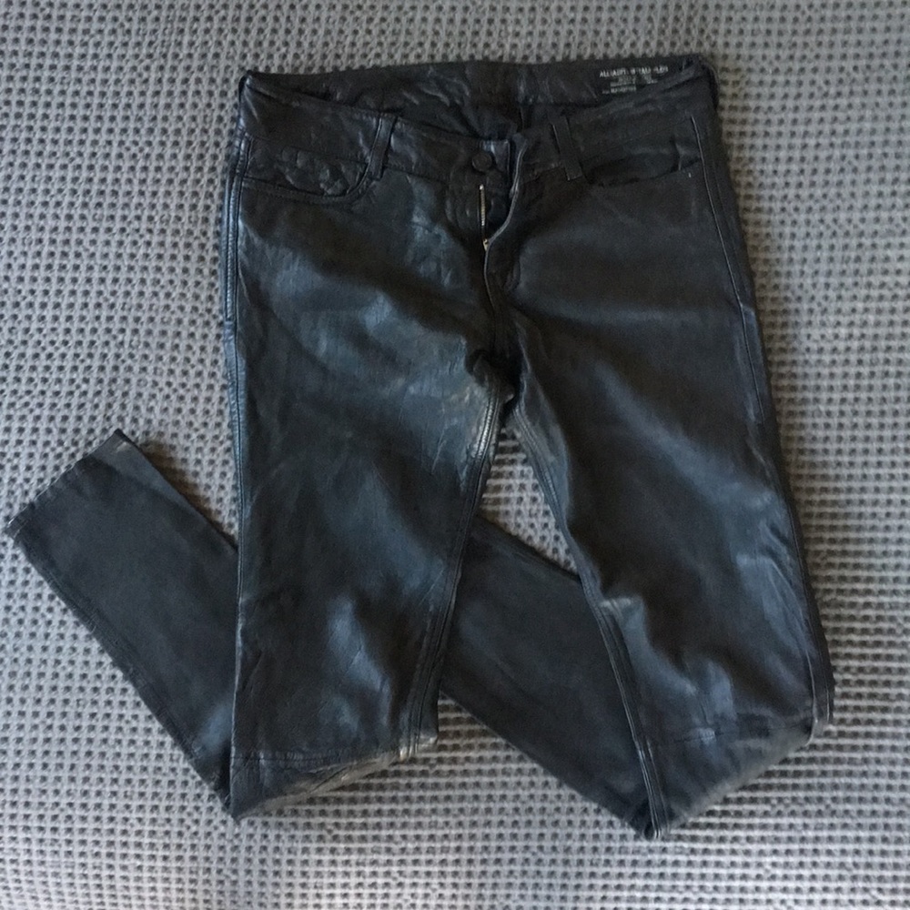 Leather pants